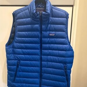 Patagonia Men's Blue Puffer Vest